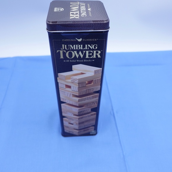 Jumbling tower Jenga style 48 wood pieces - Picture 2 of 5